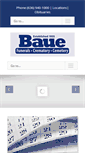 Mobile Screenshot of baue.com