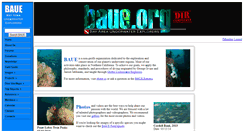 Desktop Screenshot of baue.org